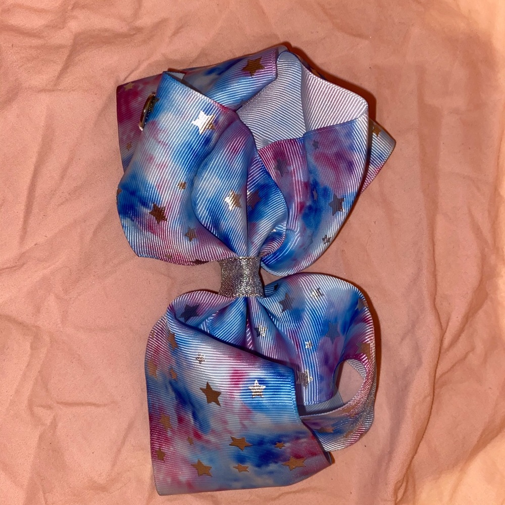 Galaxy Star Print JoJo Bow